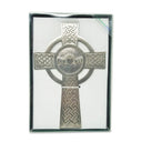 D22103 Claddagh Cross Wall Hanging Decor Satin Nikel Gaelsong
