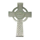 D22103 Claddagh Cross Wall Hanging Decor Satin Nikel Gaelsong
