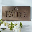 D22201 Irish Bronzed Fáilte Wall Plaque Gaelsong
