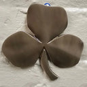 D22211 ANTIQUE BRASS Irish Three Leaf Shamrock Wall Decor with Mother Blessing Gaelsong
