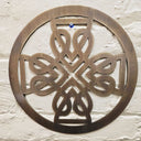 
D22218 COLOR ANTIQUE BRASS Round Shaped Celtic Cross Wall Decor Gaelsong