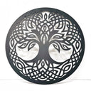 D22219 BLACK MATT Finish Tree of Life Wall Hanging Lifestyle Gaelsong
