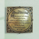 D22225 Antique Irish Home Blessing Plaque Gaelsong