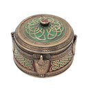 D24067 Bronze Celtic Trinket Box Gaelsong
