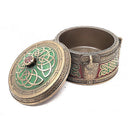 D24067 Bronze Celtic Trinket Box Inside Gaelsong
