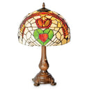 D30050 Claddagh Irish Tiffany Lamp Studio View Gaelsong