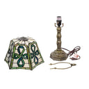 D30451 Tiffany Style Celtic Knot Pleated Lamp Separated Gaelsong