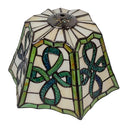 D30451 Tiffany Style Celtic Knot Pleated Lamp Separated Gaelsong