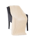 D50637 Natural Merino Wool Heart Throw Gaelsong
