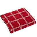 Plaid Merino Wool Check Blanket in Rose Studio Gaelsong
