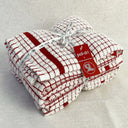 D50650RED3 Irish Jacquard Woven Tea Towel - Set of 3 Gaelsong
