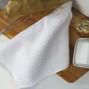 D50650WHITE3 Irish Jacquard Woven Tea Towel - Set of 3 Gaelsong
