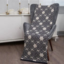 Celtic Novelty Wool Throw Navy Lifestyle Gaelsong