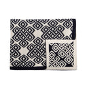 Celtic Novelty Wool Throw Navy Studio Gaelsong