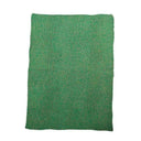 D50662 KIWI GREEN Colour Patchwork Aran Wool Throw Gaelsong
