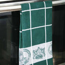 Green Irish Symbols Tea Towel Gaelsong
