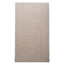 D50672 Oatmeal Color Cable Knit Irish Blanket Gaelsong