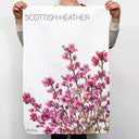D50676 Scottish Heather 100% Cotton Tea Towel Lifestyle Gaelsong