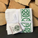 Celtic Knot Waffle Tea Towel Set of 2  Gaelsong
