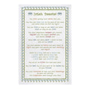 Toast Blessing Irish Tea Towel Gaelsong
