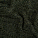 D50709 Achill Fisherman Diamond Knit Aran Throw in Army Green Color Gaelsong