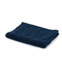 D50709 Achill Fisherman Diamond Knit Aran Throw in Ocean Blue Color Gaelsong