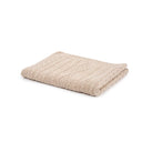 D50709 Achill Fisherman Diamond Knit Aran Throw in Parsnip Color Gaelsong