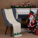 Irish Shamrock Cable Stitch Throw Lifestyle Gaelsong
