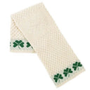 Irish Shamrock Cable Stitch Throw Studio Gaelsong
