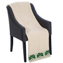 Pure Merino Irish Shamrock Throw Studio Gaelsong
