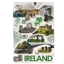 Symbols of Ireland Tea Towel Gaelsong