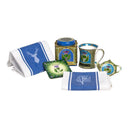D50716 Traditional Scottish Thistle Tea Towel Set Mugs and Coaster and Tea Gaelsong