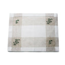 D50719 Square Embroidered Irish Shamrock Tablecloth Studio Gaelsong