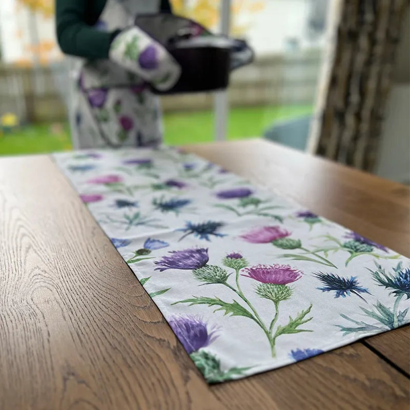 GaelSong Flower of Scotland Thistle Table Runner - Thumbnail 3