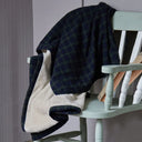 Flannel Green Blackwatch Tartan Throw Lifestyle Gaelsong