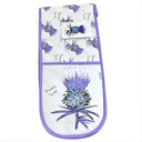 D50737 THISTLE Scottish Thistle Double Oven Glove Gaelsong