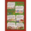 D50739 Classic Irish Recipe Dish Towel Front View Gaelsong
