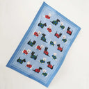 D50741 Cotton Scottie & Westie Tea Towel Studio Gaelsong