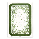 D50745 Shamrock Pattern Irish Linen Tea Towel Gaelsong