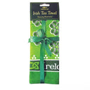 D50749 Cotton Irish Designed Kitchen Towels Dancing Shamrock  Gaelsong