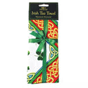 D50749 Cotton Irish Designed Kitchen Towels Diamond Shamrock  Gaelsong
