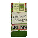 D50757 Celtic Peacock Tea Towels Set of 2 Studio Gaelsong

