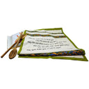 D50759 ONE Traditional Irish Blessing Celtic Tea Towel Gaelsong
