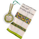 D50759 Traditional Irish Blessing Celtic Tea Towel Gaelsong
