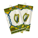 Irish Symbols Celtic Weave Cotton Tea Towels Set of 2 Studio Gaelsong