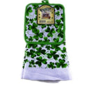 Irish Shamrock Kitchen Linens Towel and Pot Holder  Gaelsong