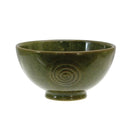 D60022 Irish Pottery Bowl - Green Gaelsong
