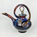 D62800 Swirl Artisan Teapot Hand-Thrown and Hand-Built Gaelsong