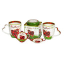 D63032S2MUGTEABHOLDERTEA New Bone China Highland Cow Tea Collection Gaelsong
