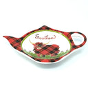 D63032TBHOLDER New Bone China Highland Cow Tea Collection Gaelsong
